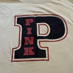 PINK Victoria's Secret Light Blue Long Sleeve Tee